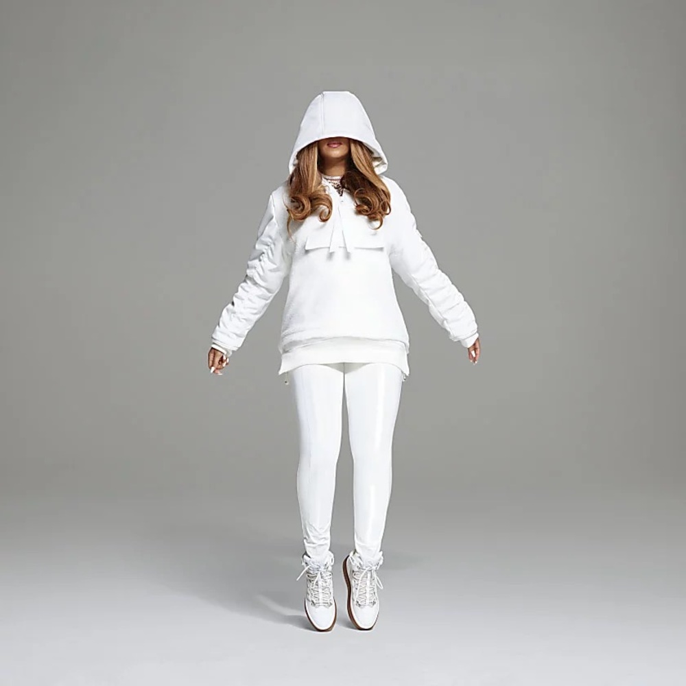Ivy Park 1/2 Zip Sherpa Layered Jacket All Gender